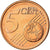 Griechenland, 5 Euro Cent, 2008, STGL, Copper Plated Steel, KM:183