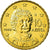 Grécia, 10 Euro Cent, 2008, MS(65-70), Latão, KM:211