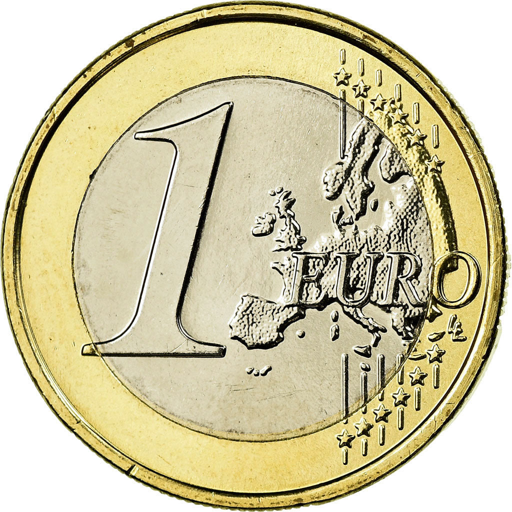 Griechenland, Euro, 2008, STGL, Bi-Metallic, KM:214