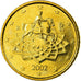 Italien, 50 Euro Cent, 2002, STGL, Messing, KM:215