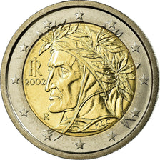 Italy, 2 Euro, 2002, MS(65-70), Bi-Metallic, KM:217