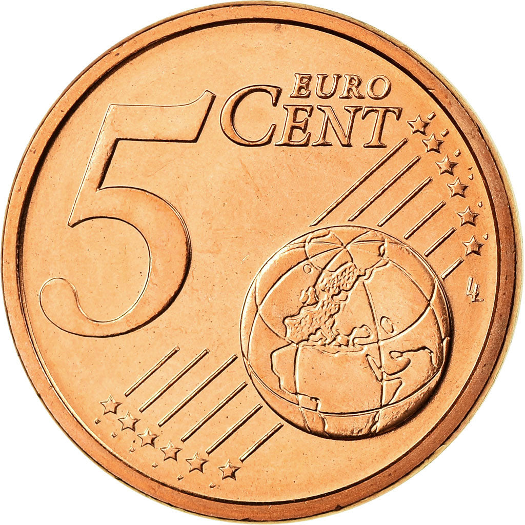 Italy, 5 Euro Cent, 2003, MS(65-70), Copper Plated Steel, KM:212
