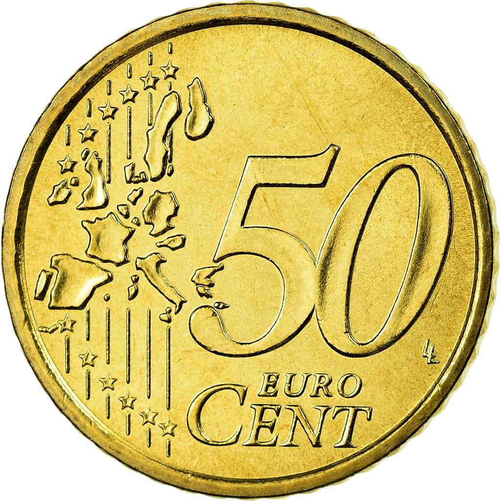 Italia, 50 Euro Cent, 2003, FDC, Ottone, KM:215