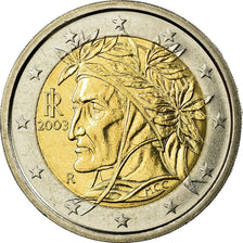 Italy, 2 Euro, 2003, MS(65-70), Bi-Metallic, KM:217