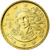 Italy, 10 Euro Cent, 2004, MS(65-70), Brass, KM:213
