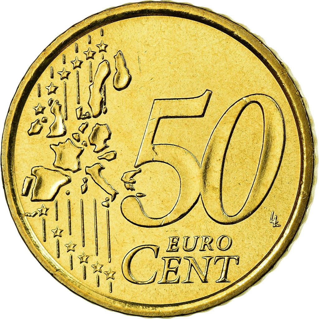 Italia, 50 Euro Cent, 2004, FDC, Ottone, KM:215