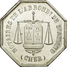 France, Token, Notary, MS(60-62), Silver, Lerouge:364