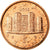 Itália, Euro Cent, 2005, MS(65-70), Aço Cromado a Cobre, KM:210