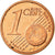 Itália, Euro Cent, 2005, MS(65-70), Aço Cromado a Cobre, KM:210