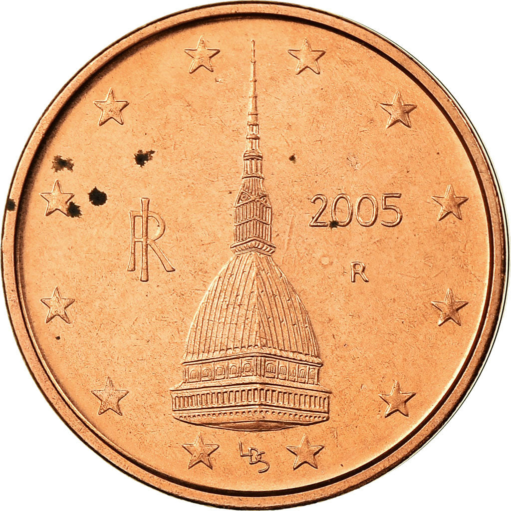Italie, 2 Euro Cent, 2005, FDC, Copper Plated Steel, KM:211