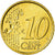 Itália, 10 Euro Cent, 2005, MS(65-70), Latão, KM:213