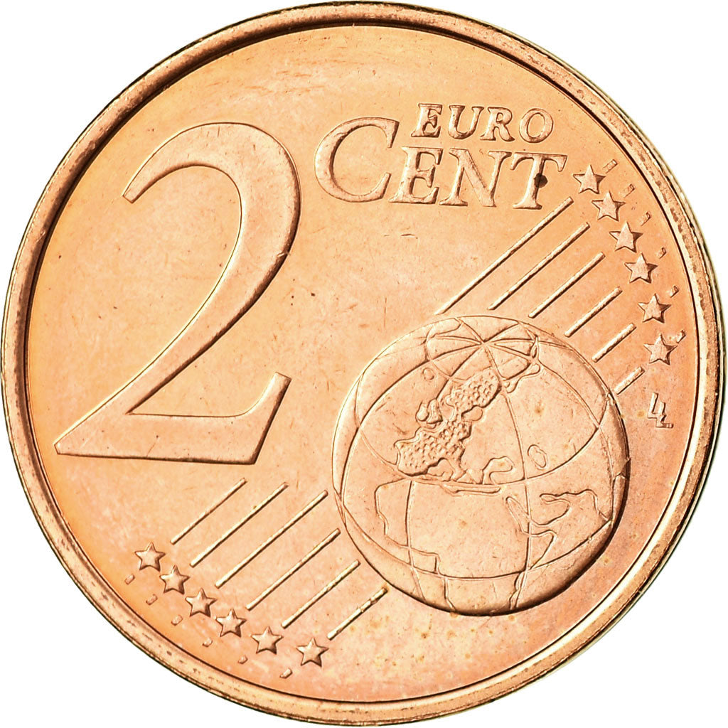 Finlandia, 2 Euro Cent, 2008, SPL, Acciaio placcato rame, KM:99