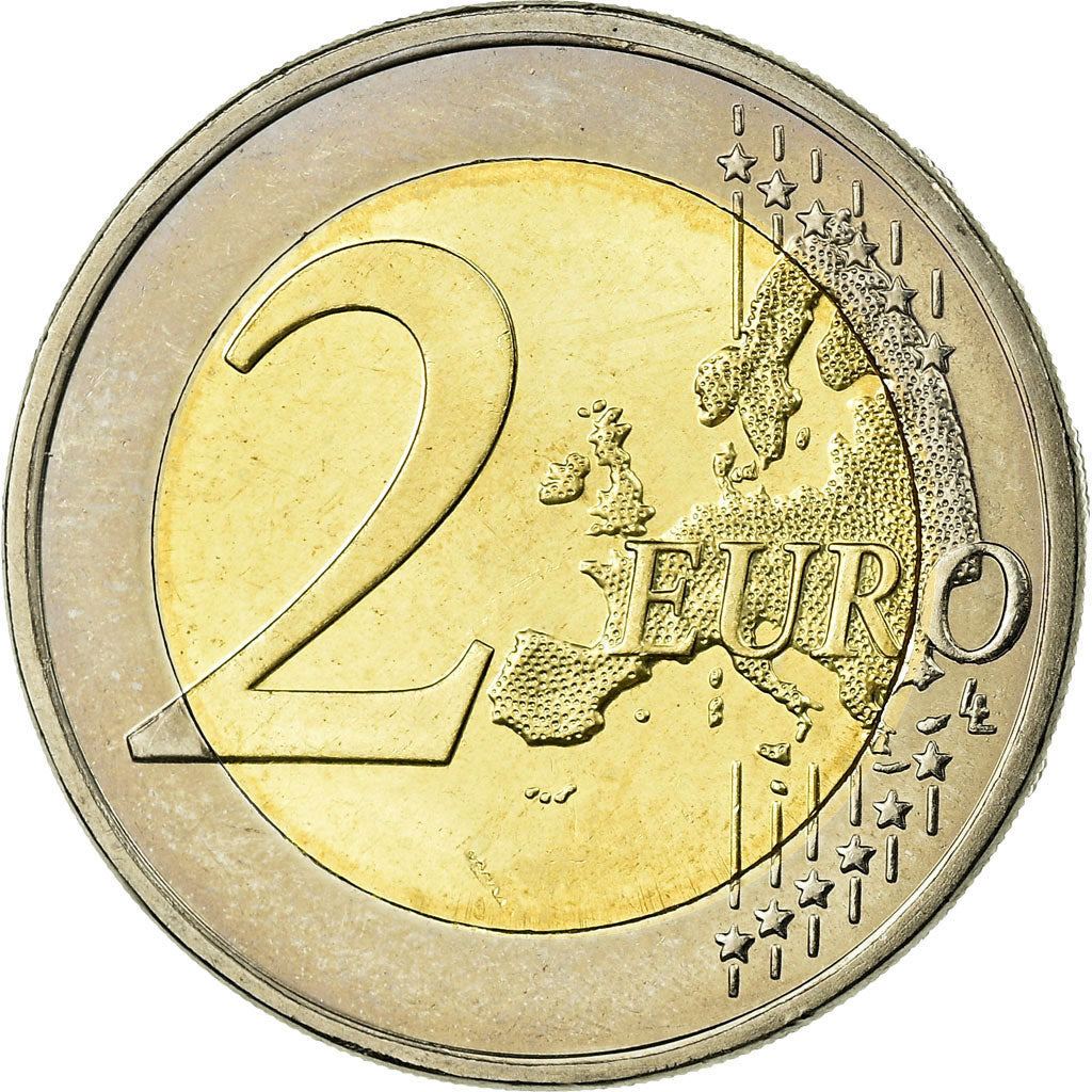 Finlandia, 2 Euro, 2008, SPL, Bi-metallico, KM:130