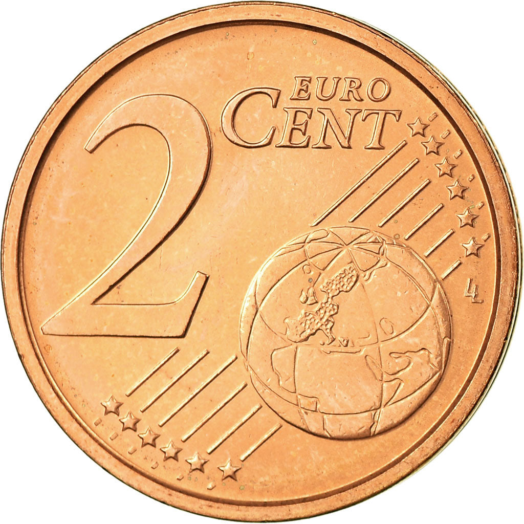 Italien, 2 Euro Cent, 2007, UNZ, Copper Plated Steel, KM:211