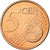 Spagna, 5 Euro Cent, 2011, SPL, Acciaio placcato rame, KM:1146