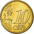 Espanha, 10 Euro Cent, 2011, MS(63), Latão, KM:1147