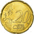 Hiszpania, 20 Euro Cent, 2011, Madrid, MS(63), Mosiądz, KM:1148