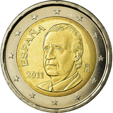Spain, 2 Euro, 2011, MS(63), Bi-Metallic, KM:1151