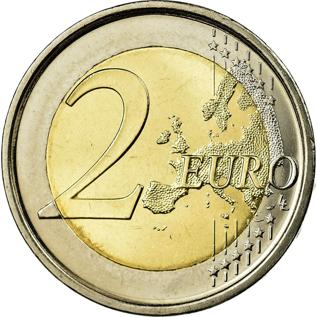 Spain, 2 Euro, 2011, MS(63), Bi-Metallic, KM:1151