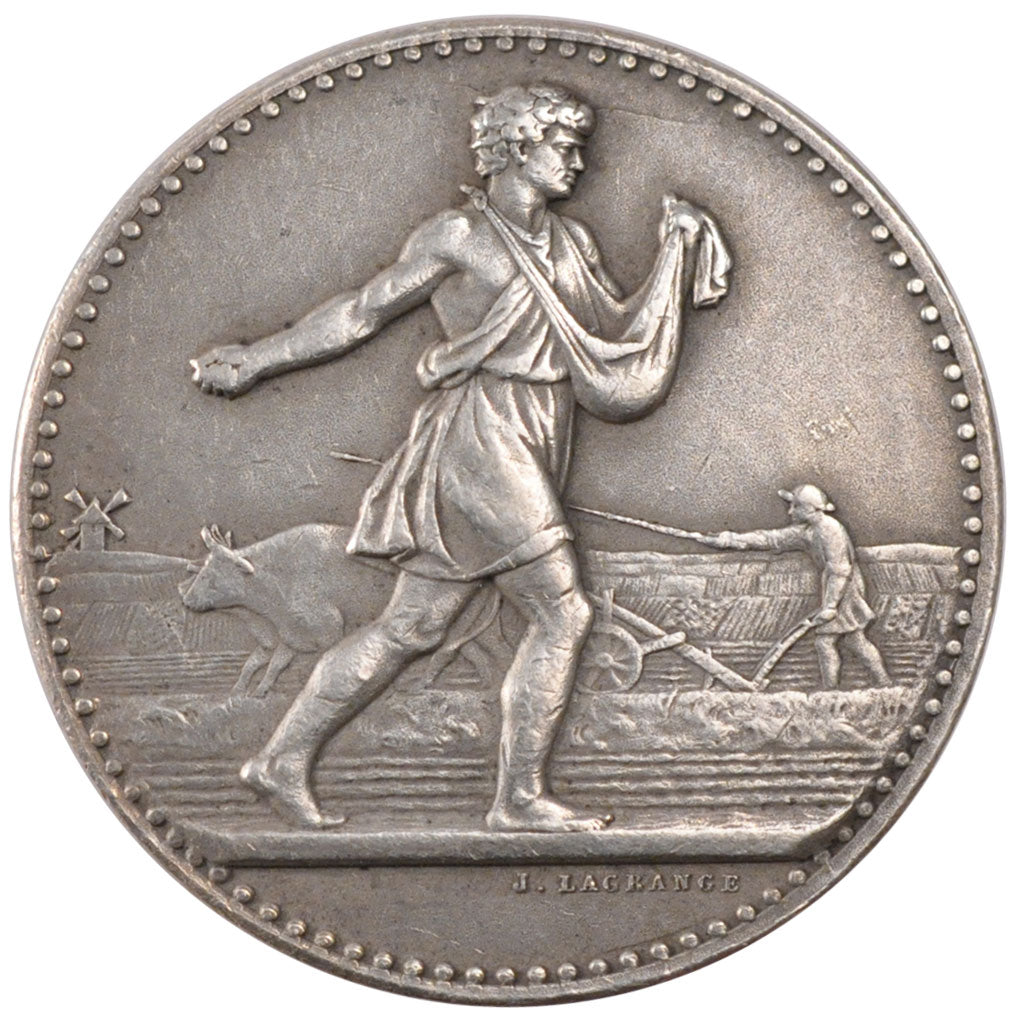 France, Savings Bank, Token, AU(55-58), Silver, 14.80