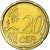 Italy, 20 Euro Cent, 2009, MS(63), Brass, KM:248