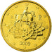 Italien, 50 Euro Cent, 2009, UNZ, Messing, KM:249
