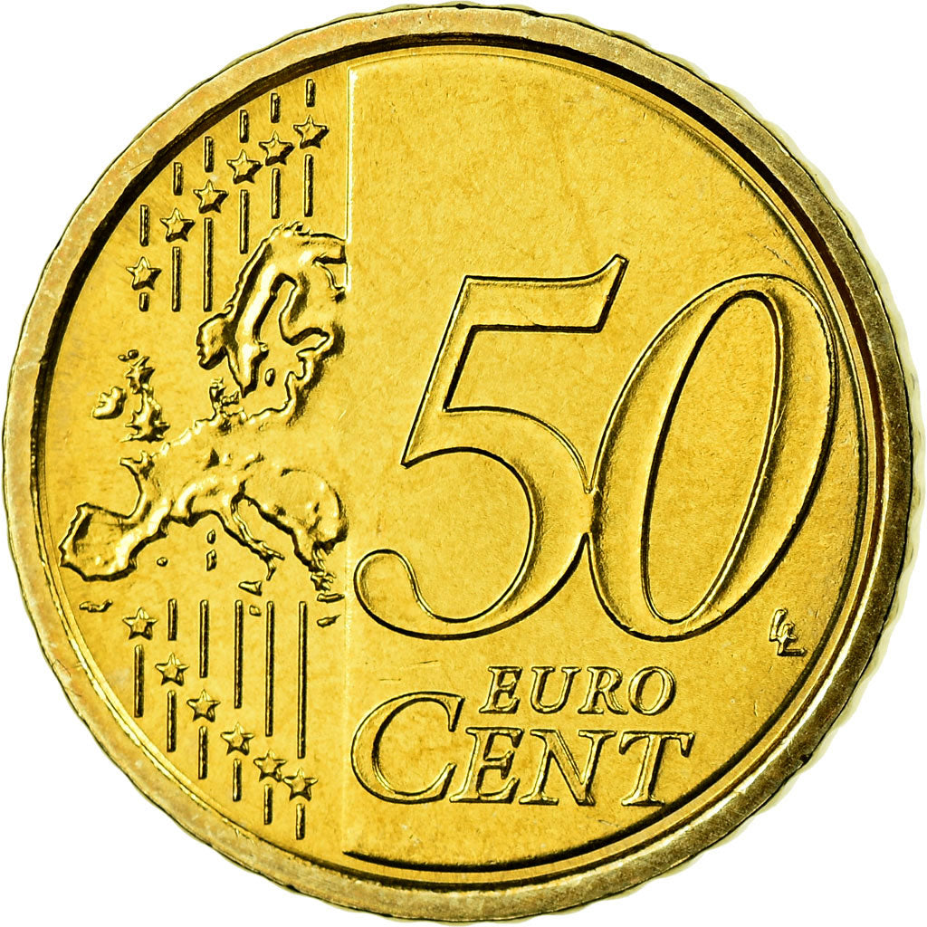 Italien, 50 Euro Cent, 2009, UNZ, Messing, KM:249