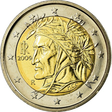 Italy, 2 Euro, 2009, MS(63), Bi-Metallic, KM:251
