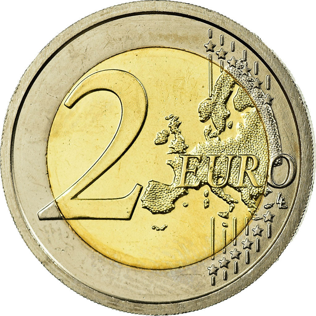 Italy, 2 Euro, 2010, MS(63), Bi-Metallic, KM:251