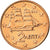 Griekenland, 2 Euro Cent, 2007, UNC-, Copper Plated Steel, KM:182