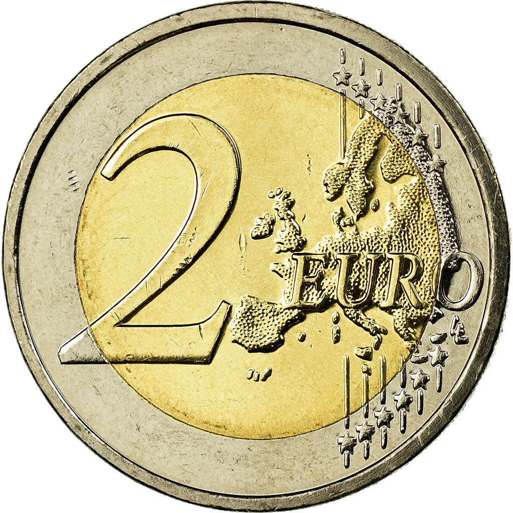 Grecia, 2 Euro, 2007, FDC, Bimetálico, KM:215
