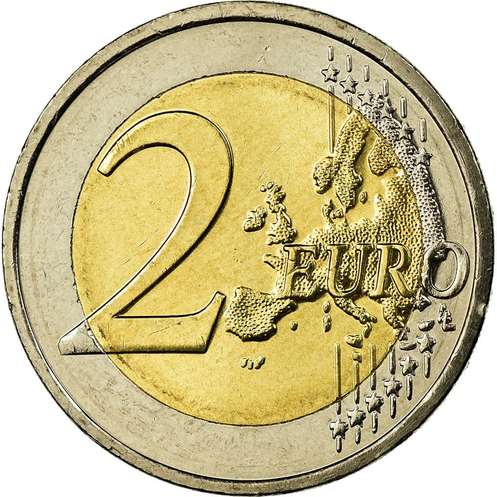 Greece, 2 Euro, 2007, MS(65-70), Bi-Metallic, KM:215
