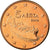 Grécia, 5 Euro Cent, 2009, MS(63), Aço Cromado a Cobre, KM:183
