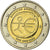 Grecja, 2 Euro, 2009, Athens, MS(63), Bimetaliczny, KM:215