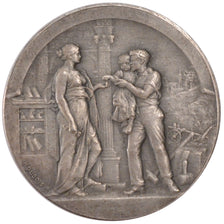 France, Savings Bank, Token, AU(55-58), Silver, 16.25