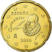 Spagna, 20 Euro Cent, 2010, SPL, Ottone, KM:1148