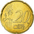 Espanha, 20 Euro Cent, 2010, MS(63), Latão, KM:1148