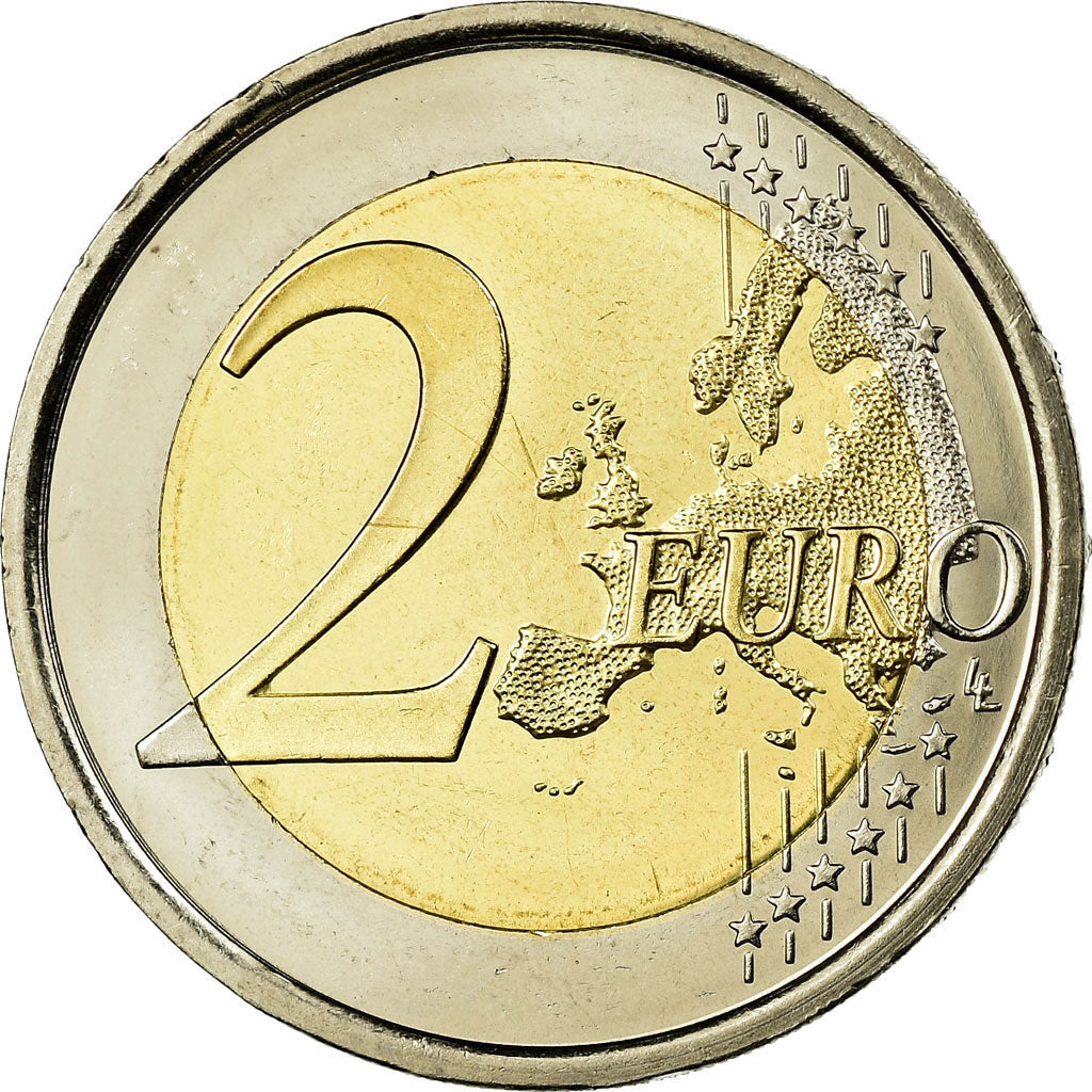 Spain, 2 Euro, 2010, MS(63), Bi-Metallic, KM:1151