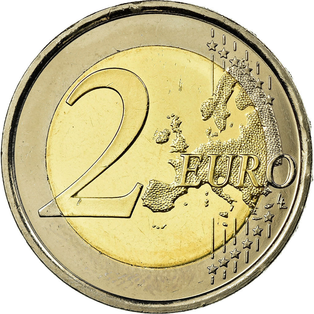 España, 2 Euro, 2010, SC, Bimetálico, KM:1151