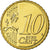 Finlândia, 10 Euro Cent, 2010, MS(63), Latão, KM:126