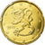 Finlandia, 20 Euro Cent, 2010, Vantaa, MS(63), Mosiądz, KM:127