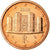 Włochy, Euro Cent, 2002, Rome, AU(55-58), Miedź platerowana stalą, KM:210