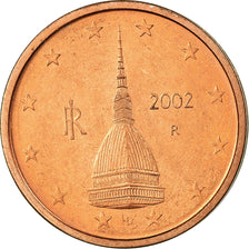 Italia, 2 Euro Cent, 2002, SPL-, Acciaio placcato rame, KM:211