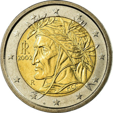 Italy 2 Euro 2002 AU(55-58) Bi-Metallic KM:217 –