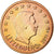 Luxemburgo, 5 Euro Cent, 2011, MS(63), Aço Cromado a Cobre, KM:77