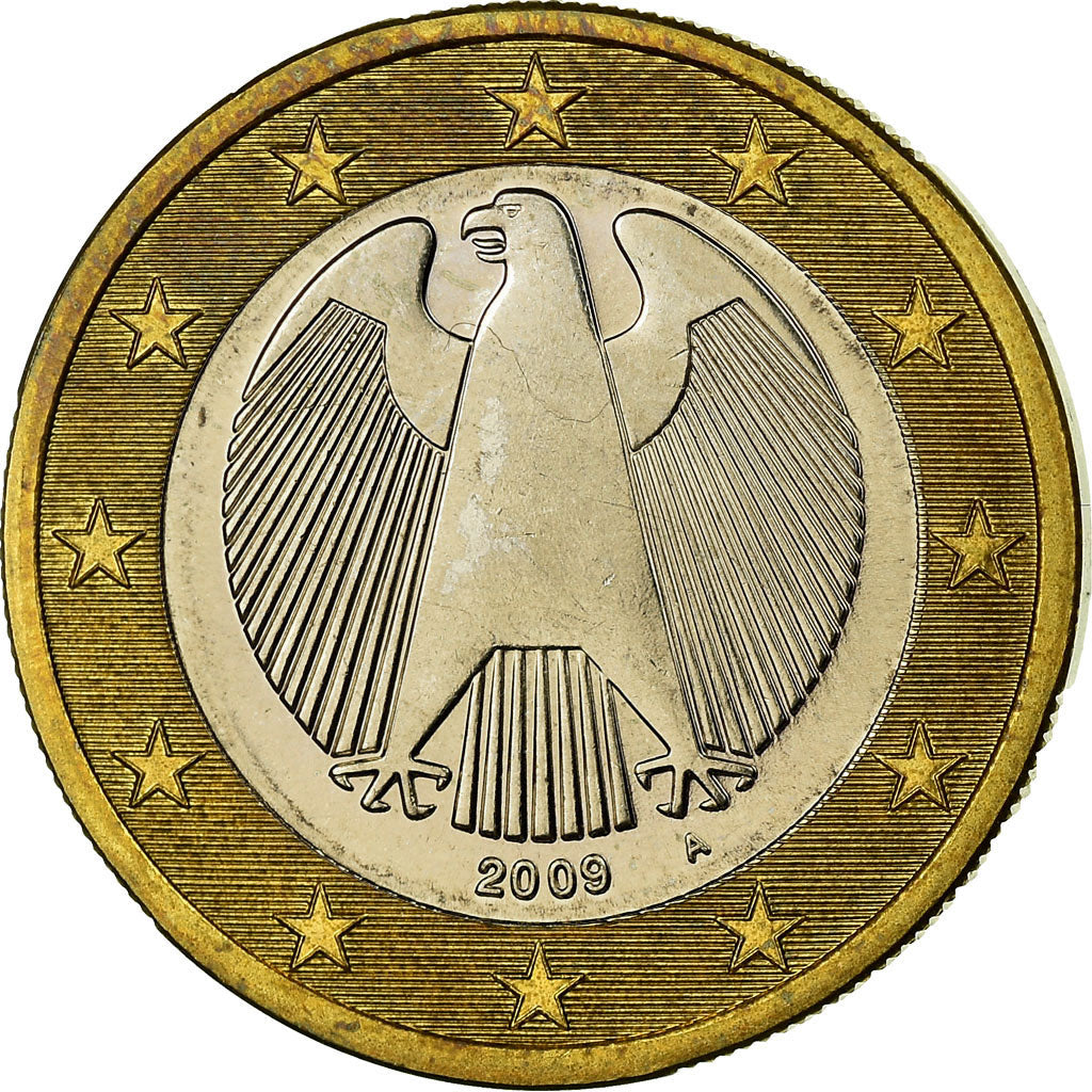 GERMANY - FEDERAL REPUBLIC, Euro, 2009, MS(63), Bi-Metallic, KM:257