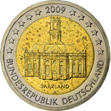 GERMANIA - REPUBBLICA FEDERALE, 2 Euro, 2009, SPL-, Bi-metallico, KM:276