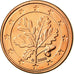 République fédérale allemande, Euro Cent, 2009, SPL, Copper Plated Steel