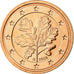 GERMANIA - REPUBBLICA FEDERALE, 2 Euro Cent, 2009, SPL, Acciaio placcato rame