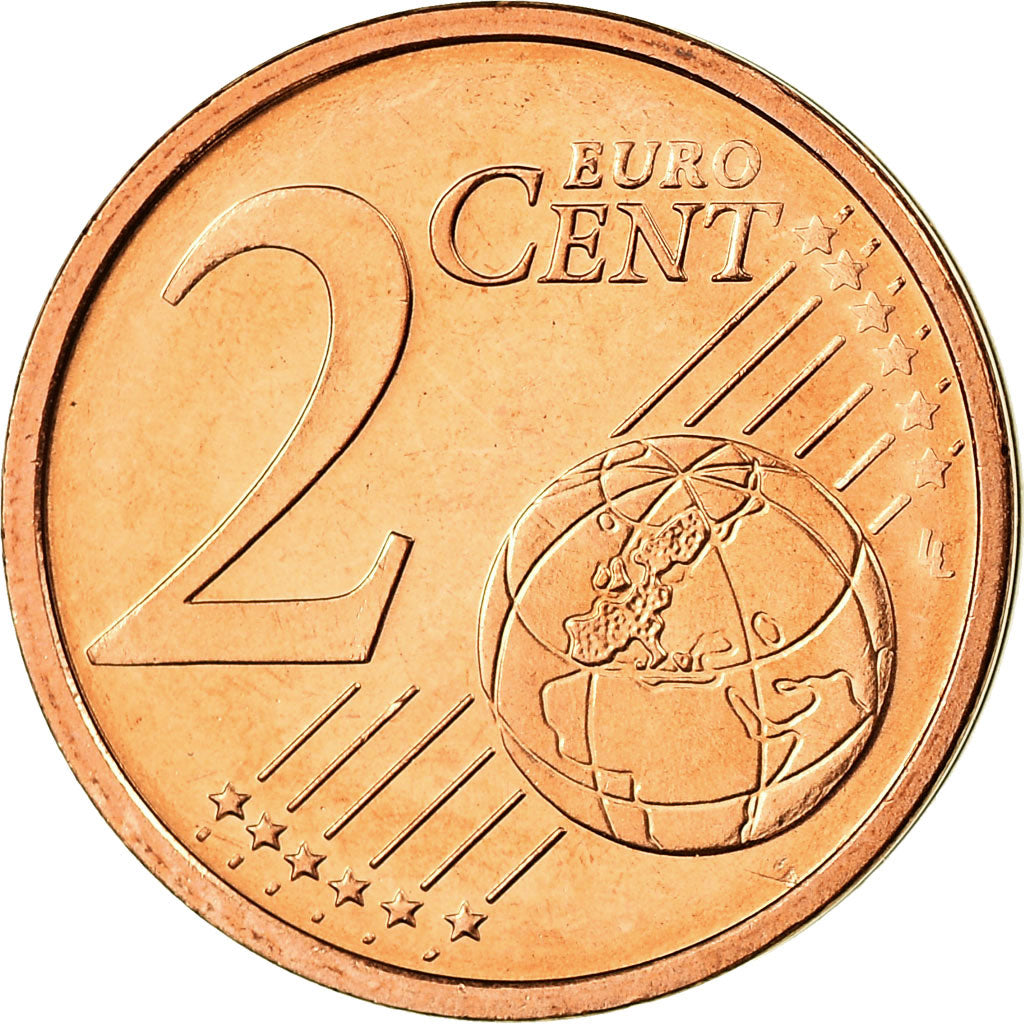 GERMANIA - REPUBBLICA FEDERALE, 2 Euro Cent, 2009, SPL, Acciaio placcato rame